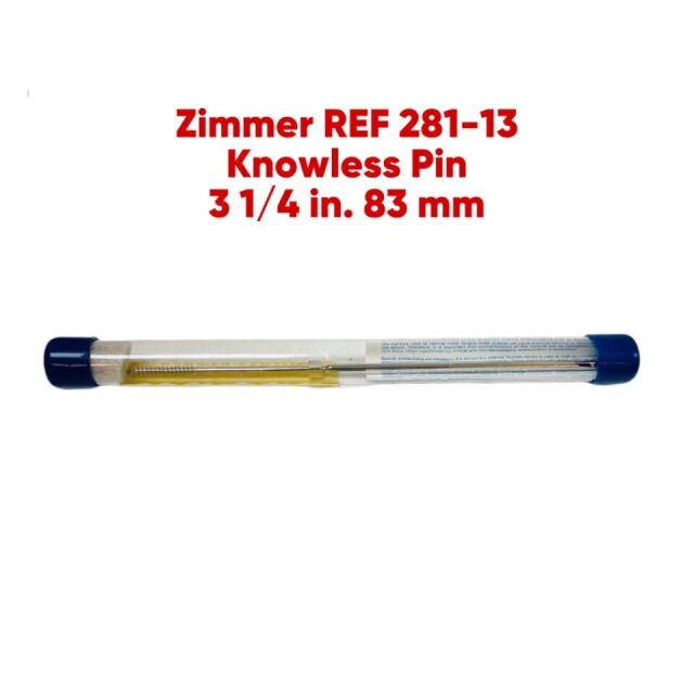 ZIMMER REF 281-13 Knowless Pin 3 1/4 in. 83 mm