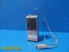TYCO 2009  Nellcor N-85 Microcap Capnograph / Pulse Ox W/ Battery & Sensor