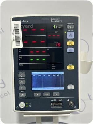 MINDRAY 0998-00-2000-843A DATASCOPE ACCUTORR V  VITAL SIGNS MONITOR