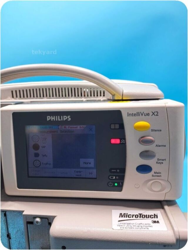 PHILIPS IntelliVue X2 M3002A 865039 Vital Signs Patient Monitor