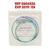 GYRUS ACMI REF 5604526 LUBRI-FLEX® OPEN TIP URETERAL STENT HYDROPHILIC COATED,4.5 FR X 20 cm , EXP 2019/05