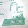 ETHICON ENDO-SURGERY REF XR60G, PROXIMATE LINEAR STAPLER RELOAD, EXPIRED