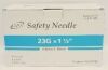 DPS 100800000065 DPS Safety Needle 23Gx1.5in 0.6mm x 38mm (Lot of 253)