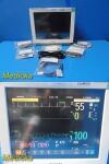 PHILIPS MP70 (M8007A) Neonatal Pt. W/ Printer & MMS Modules Leads~ Monitor
