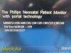 PHILIPS MP70 (M8007A) Neonatal Pt. W/ Printer & MMS Modules Leads~ Monitor