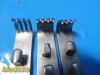 3X Down England Stainless Steel Retractor Blades; Adjustable (4 Prongs)