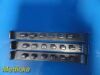 3X Down England Stainless Steel Retractor Blades; Adjustable (4 Prongs)