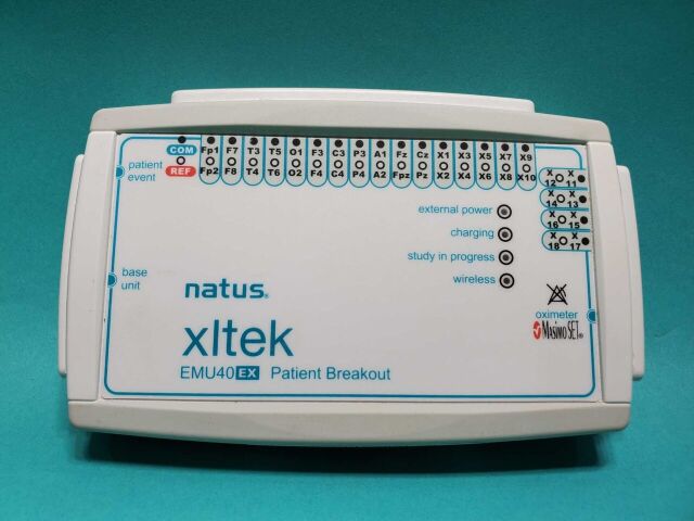 NATUS Neurology Xltek EMU40EX Patient Breakout Box