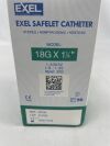 EXELINT 26735 IV Catheter Safelet 18g x 1.25"