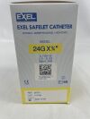 EXELINT 26751 IV Catheter Safelet 24G x .75”