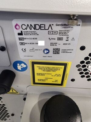 CANDELA 2022  Gentlemax Pro Plus  Free Shipping & 90 Day Warranty Laser - YAG