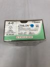 ETHICON 699H 4-0 Ethilon Polyamide 6 Monofilament non-absorbable suture, black, 18in, P-3 13mm 3/8c Reverse Cutting