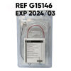 COOK MEDICAL REF G15146  Black Silicone Filiform DP Ureteral Stent Set Wire Guide With Hydrophilic Coating , EXP 2024/ 03