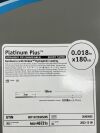 BOSTON SCIENTIFIC 46731 Platinum Plus Guidewire with Glidex Hydrophilic coating, Straight Tip (Shapeable), Short Taper, 0.018" x 180cm