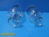 ALLIED HEALTHCARE 2X  GOMCO Vacuum Sterilizable Glass Bottles; 600ml