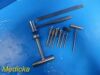 KAPP Surg Instrument CO SEITZ Solution Ulnar Head Assorted Instruments Set