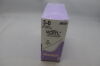 ETHICON J663H Coated Vicryl Absorbable Braided Polyglactin 910 Suture, Size 3-0, 27 in. Length, KS Needle