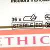 ETHICON REF MCP945H, MONOCRYLT Plus, undyed monofilament absorbable suture, EXP 2021-08