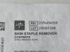 MEDLINE Lot of 7 Skin Staple Remover  DYNJ04058  (E3/K23/Q19// Y61) Skin Staple Remover