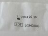 3M Lot of 2 Tegaderm CHG  1665  Exp.2024-02 & 2024-04   (D4/J23) Tegaderm CHG