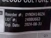 MEDLINE Lot of 5 Blood Culture Kit  DYNDH1462A  Exp.2024-02 & 2024-08  (D7/Y67) Blood Culture Kit