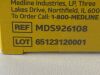 MEDLINE Lot of 3 Single Head Stethoscope  MDS926108  (D9/Q7/Y64) Single Head Stethoscope