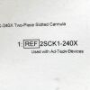 AD-TECH REF 2SCK1-240X, TWO-PIECE SLOTTED CANNULA KIT, EXP 2021-09