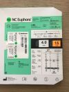 MEDTRONIC NCEUP4015X NC Euphora Rapid Exchange Balloon Dilatation Catheter 2.1F-2.7F x 142cm