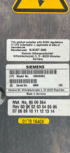 SIEMENS 08609364 2005 HIGH VOLTAGE TRANSFORMER with transformer board Rad/Fluoro Room