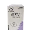 ETHICON REF J344H Coated VICRYL* (Polyglactin 910) Suture, 3-0 J344H (2.0 metric) 36