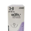 ETHICON REF J344H Coated VICRYL* (Polyglactin 910) Suture, 3-0 J344H (2.0 metric) 36