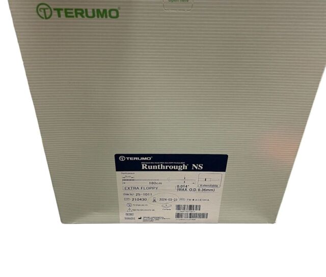 TERUMO 25-1011 Runthrough NS Extra Floppy