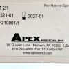 APEX MEDICAL REF AM-21, Circular Arachnoid Knife, EXP 2027-01