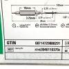 BOSTON SCIENTIFIC REF H74939401103750, Wolverine Coronary Cutting Balloon MONORAIL Microsurgical Dilatation Device, EXP 2021