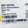 BARD 022105 Woven Filiform Spiral Tip 5Fr.