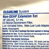 BAXTER REF 2H8671, CLEARLINK SYSTEM, NON-DEHP EXTENSION SET