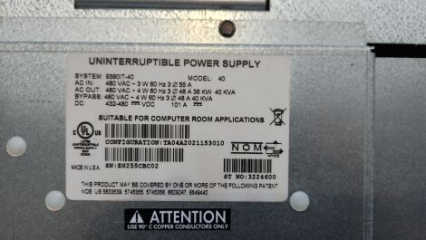 EATON 9390 Uninterruptible Power Supply / UPS