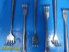 V. MUELLER V.Mueller Codman Weck SKLAR Assorted Murphy Retractors; Blunt/Sharp Prongs~