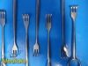 V. MUELLER V.Mueller Codman Weck SKLAR Assorted Murphy Retractors; Blunt/Sharp Prongs~