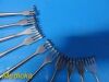 V. MUELLER V.Mueller Codman Weck SKLAR Assorted Murphy Retractors; Blunt/Sharp Prongs~