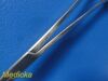 INTEGRA Lot of 2  Jarit 305-200 Pennington Tissue Forceps; Straight; 8¼