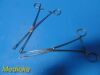 INTEGRA Lot of 2  Jarit 305-200 Pennington Tissue Forceps; Straight; 8¼