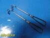 2X Sharp & Smith Thyroid Goiter Retractor, Goelet Green, 8.5