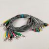 EDAN REF EL16DIB181       IPN 01.57.471394 EDAN ECG CABLE 18-Lead 4MM Banana IEC Reusable REF EL16DIB181 IPN 01.57.471394 ECG unit