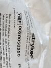 STRYKER PneumoClear Smoke Evacuation High Flow Tube Set  0620-05-0250   Exp.2025-01 to 2027-02  (T23/W72/N29/Y11) Pneumoclear CO2