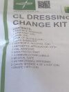MEDLINE Lot of 3 CL Dressing Change Kit  EBSI1504A  Exp.2024-02  (W71) CL Dressing Change Kit