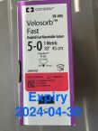 COVIDIEN SV493  5-0 MEDTRONIC VELOSORB FAST UNDYED 18" P-13 CUTTING Sutures