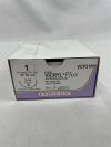 ETHICON VCP519H Suture, Size 1, 36 in. Length, Violet, Triclosan, Polyglactin 910, Braided, 1/2 Circle, 36 mm Needle Length