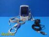 WELCH ALLYN 45NTO Spot Vital Signs LXI,W/ Leads (TEMP, NBP, SPO2) ~ Monitor