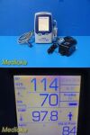 WELCH ALLYN 2011  45NTO Spot VitalSigns LXI ,W/ Leads (Nellcor SpO2)~ Monitor